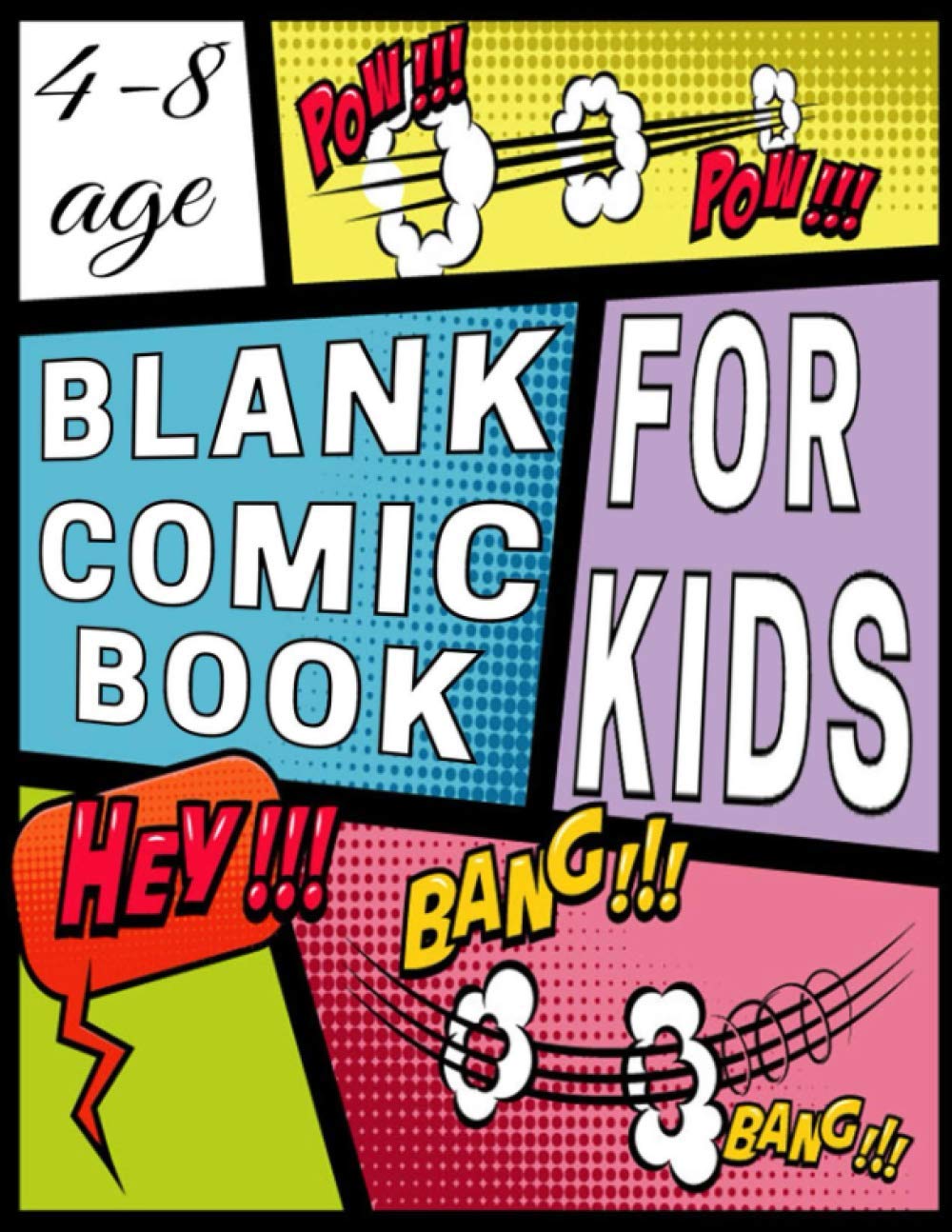 ler totalmente Blank Comic Book for Kids 4-8 Age: Blank Comic Book with Many Templates Blank Comic Books for Kids to Draw Your Funny Comic Blank Comic Book 120 Pages