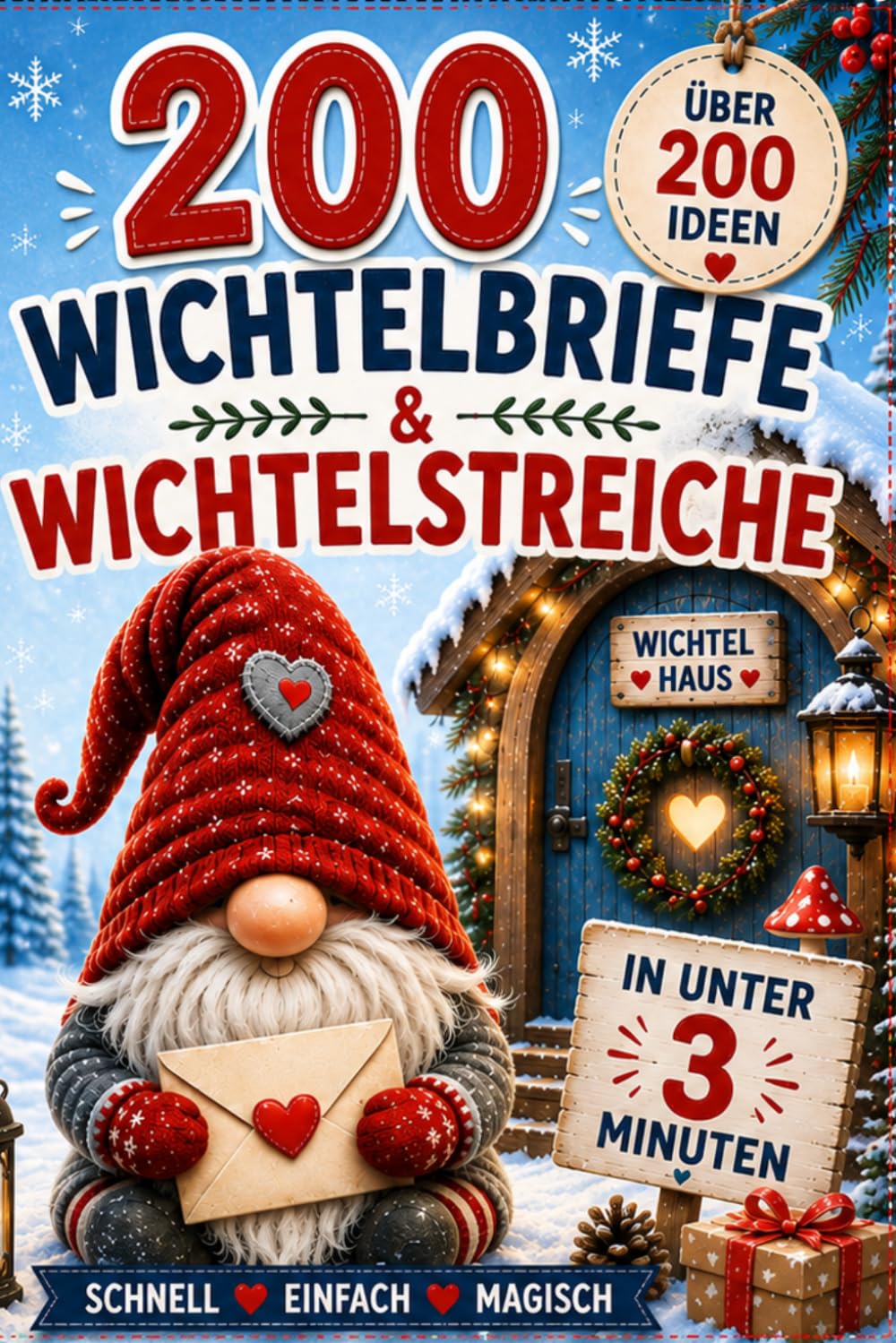 200 Wichtelbriefe & Wichtelstreiche: Über 200 magische Ideen – alle in unter 3 Minuten vorbereitet (German Edition) baixar o livro de graça