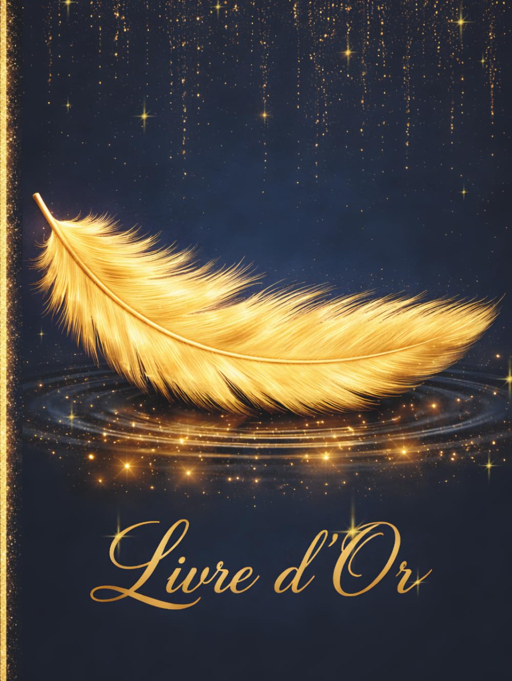 ler totalmente Livre d'Or: Bleu et Or– Mariage, PACS, Fiançailles, Noces, Anniversaire, Baptême, Communion, Baby Shower, EVJF, EVG, Retraite, Mutation, Fête et... et félicitations des invités (French Edition)