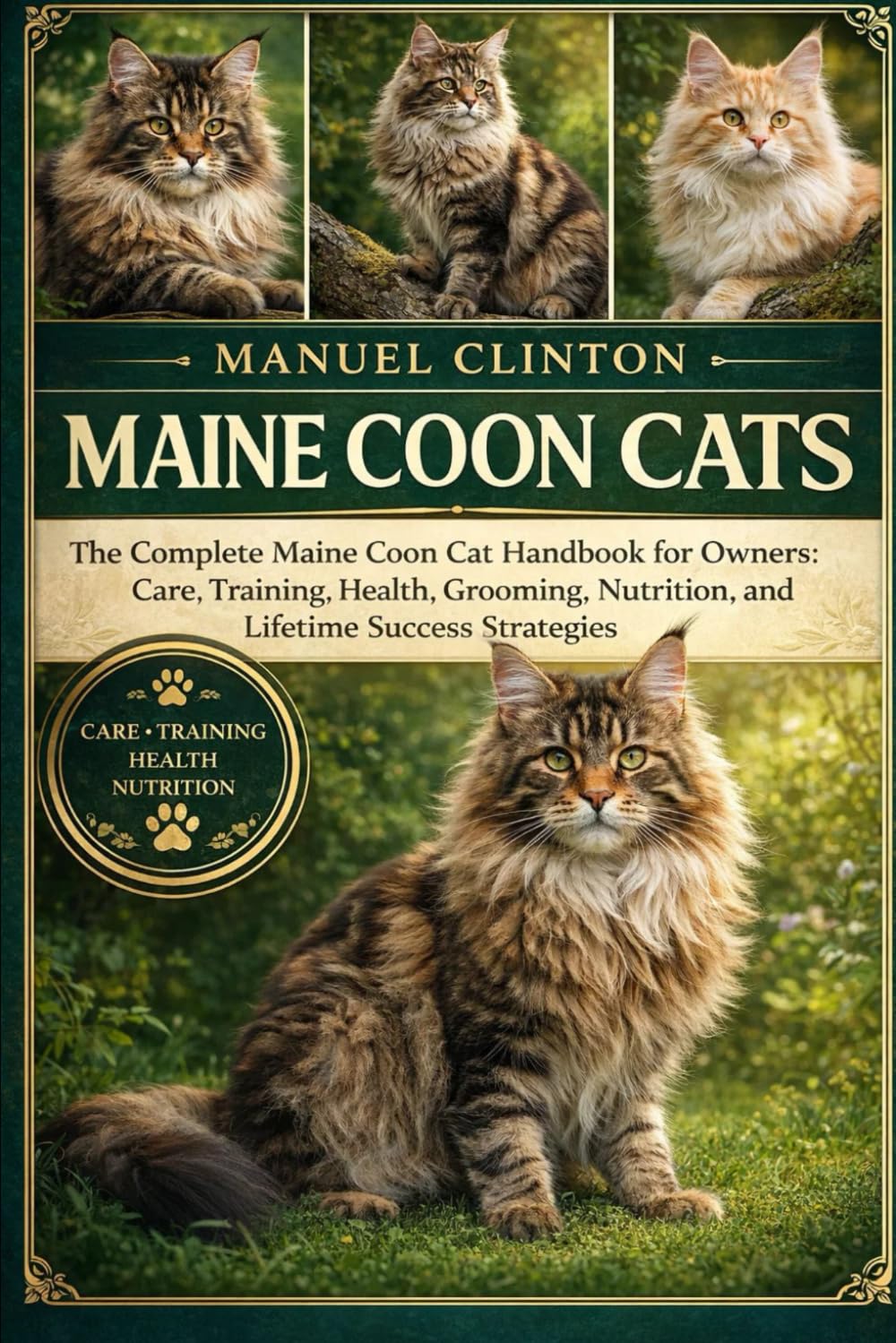 ler totalmente MAINE COON CATS: The Complete Maine Coon Cat Handbook for Owners: Care, Training, Health, Grooming, Nutrition, and Lifetime Success Strategies
