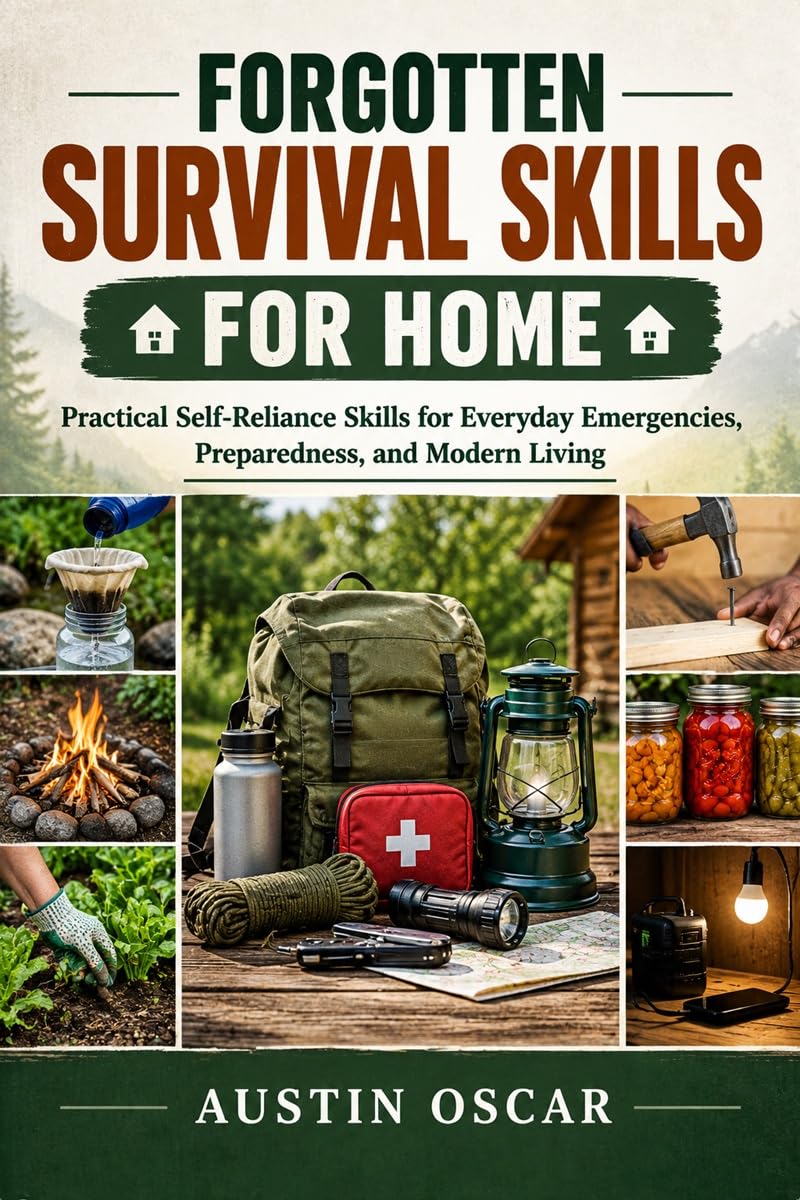 FORGOTTEN SURVIVAL SKILLS FOR HOME: Practical Self-Reliance Skills for Everyday Emergencies, Preparedness, and Modern Living (Herbal Remedies For Wholesome Living Book 2) (English Edition) baixar livro de graça