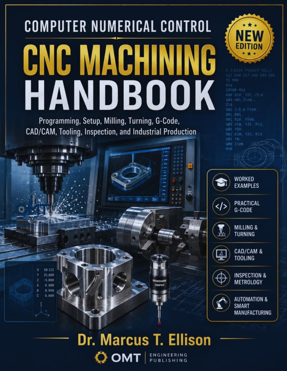 capítulo por capítulo baixar Computer Numerical Control (CNC) Machining Handbook: Programming, Setup, Milling, Turning, G-Code, CAD/CAM, Tooling, Inspection, and Industrial Production (COLOR)