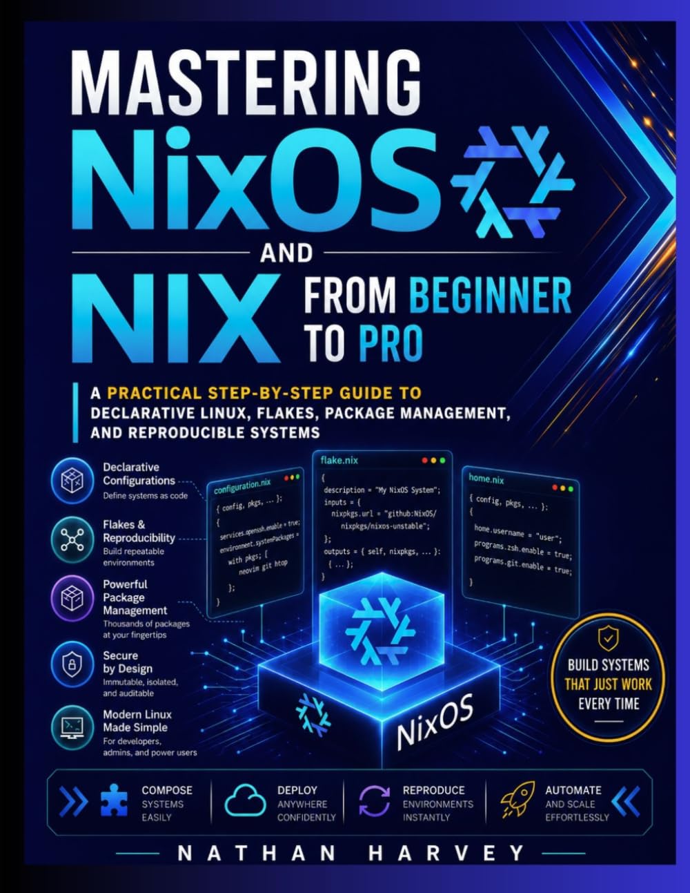Mastering NixOS and Nix from Beginner to Pro: A Practical Step-by-Step Guide to Declarative Linux, Flakes, Package Management, and Reproducible Systems baixar o livro de graça