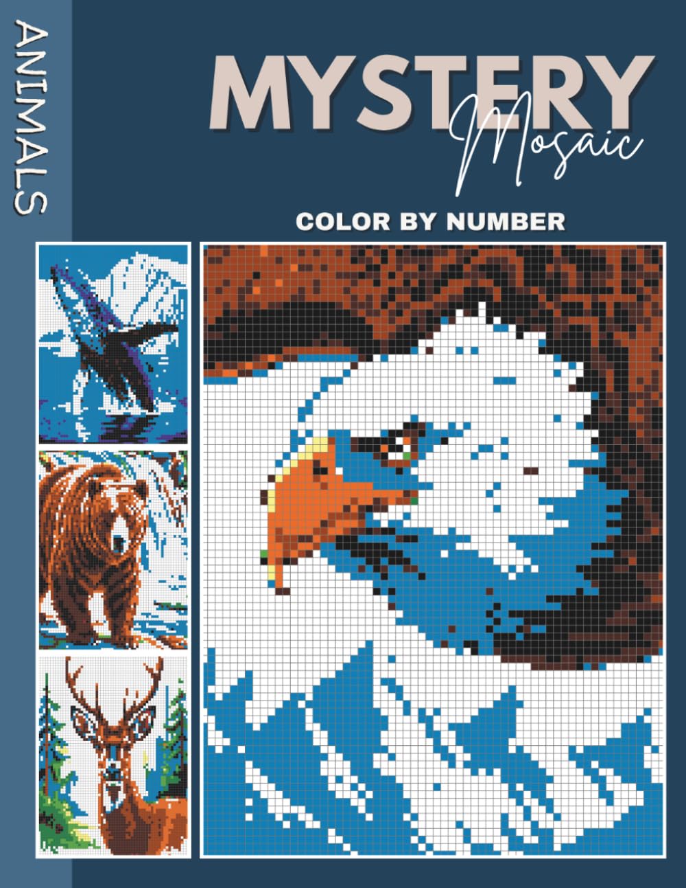 capítulo por capítulo baixar Mystery Malen nach Zahlen für Erwachsene: Tiere: 50 Verborgene Tiermotive - 12 Farben Palette - Malbuch zum Abschalten (German Edition)