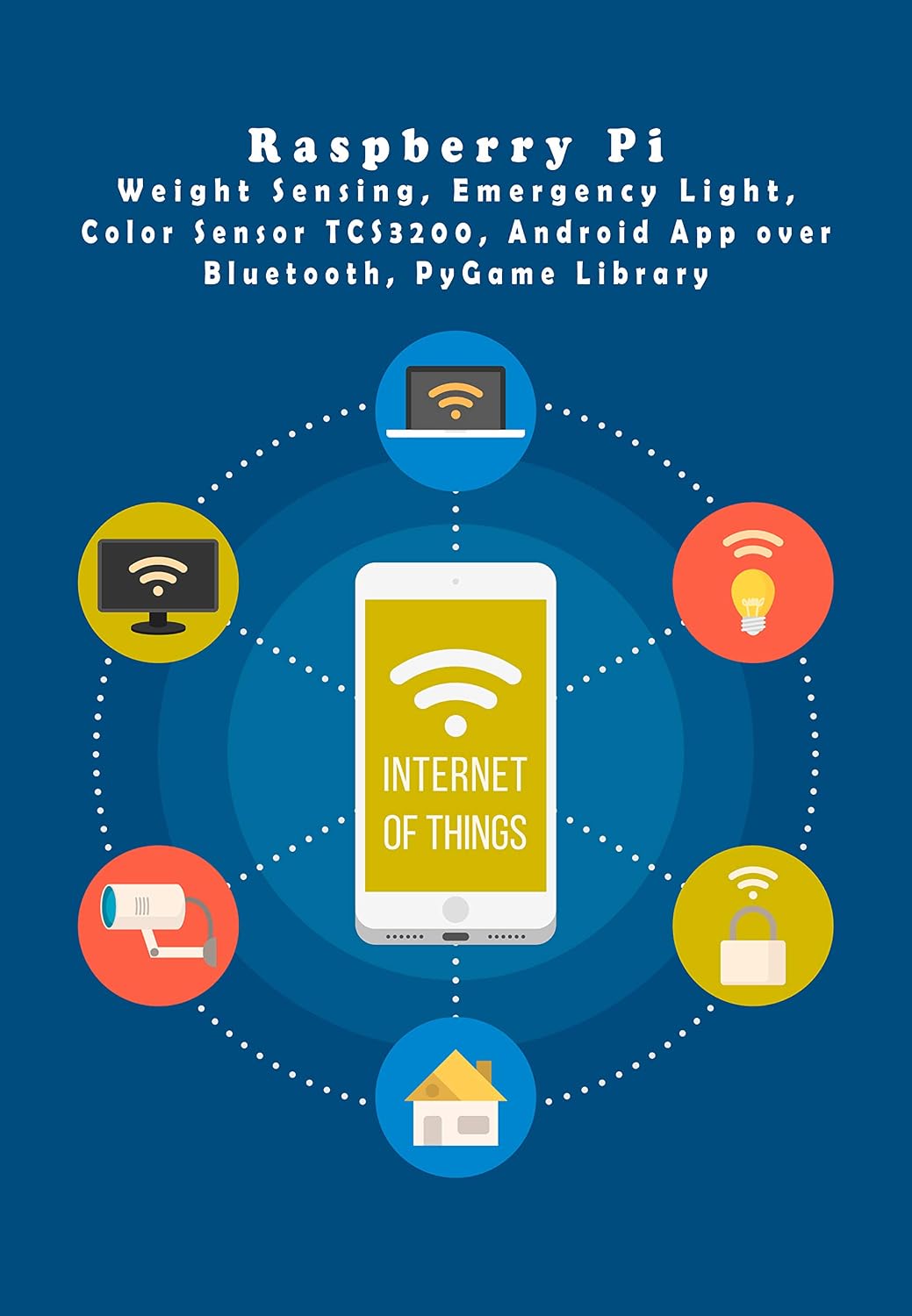 ler totalmente Raspberry Pi - Weight Sensing, Emergency Light, Color Sensor TCS3200, Android App over Bluetooth, PyGame Library etc,.. (English Edition)