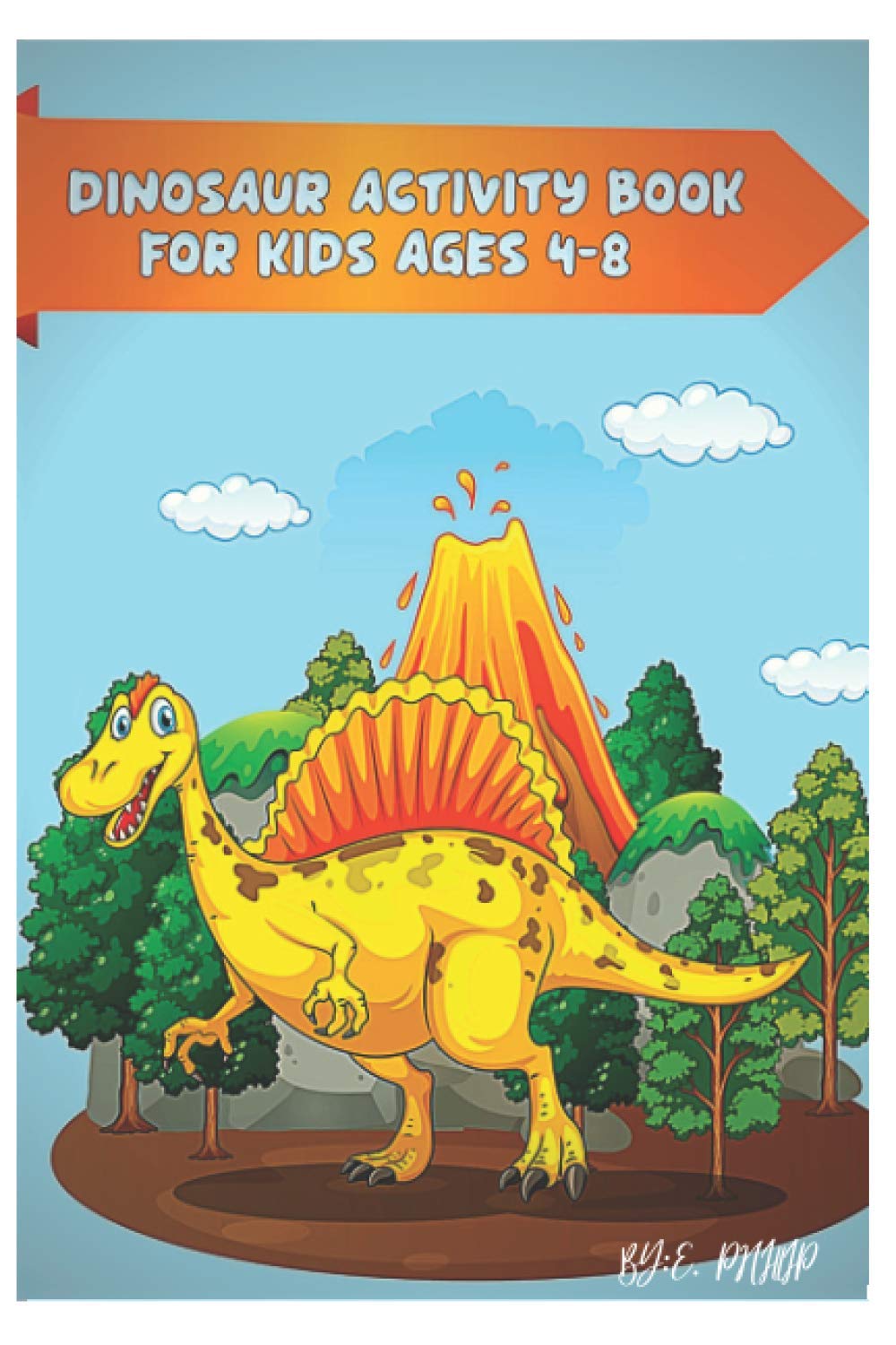 ler totalmente dinosaur activity book for kids 4-8: coloring book for kids 4-8 years old