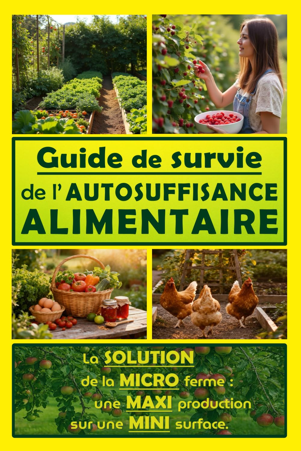 Guide de survie de l'autosuffisance alimentaire: la solution de la microferme: une maxi production sur une mini surface - livre jardinage potager du... complet, livre permaculture (French Edition) baixar livro de graça