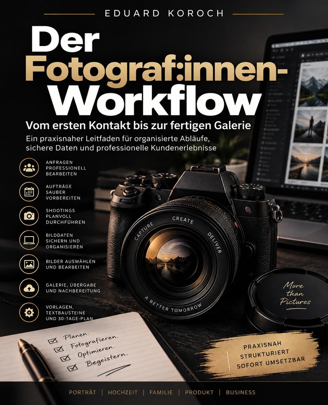 ler totalmente Der Fotograf:innen-Workflow: Vom ersten Kontakt bis zur fertigen Galerie (German Edition)