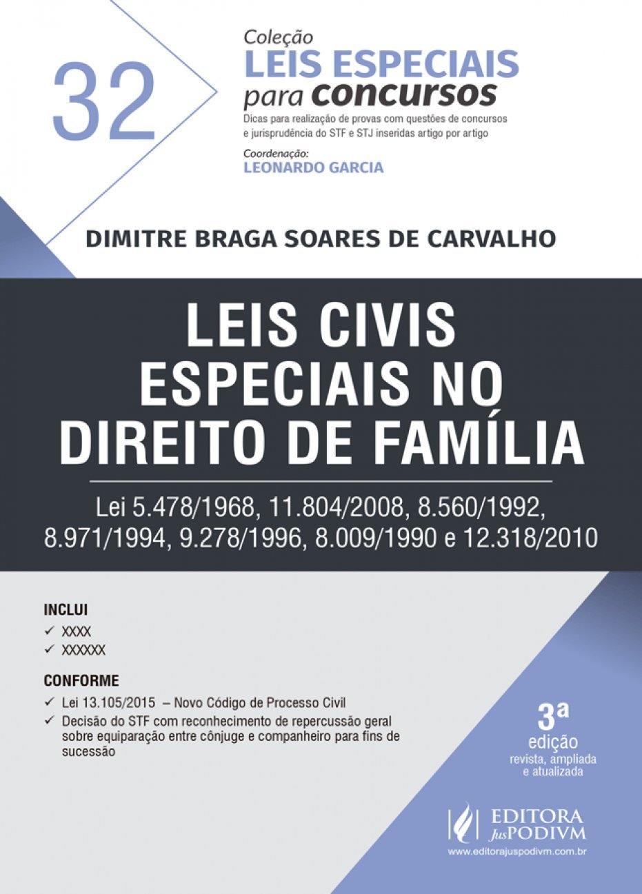 capítulo por capítulo baixar Leis Civis Especiais no Direito de Família