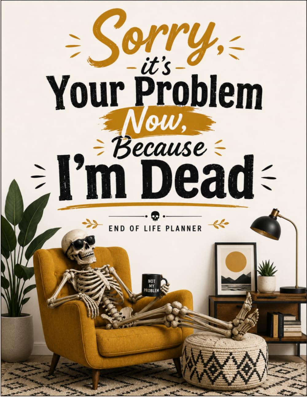 Sorry, it’s Your Problem Now, Because I'm Dead: The End-of-Life Planner Record Book helps keep life's important details together. baixar livro de graça