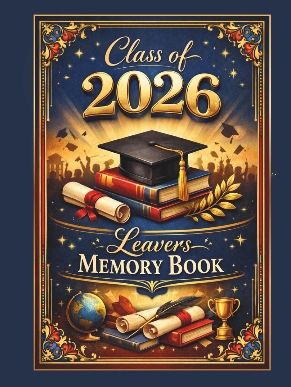 Leavers Memory Book: Graduation Guest Book for collecting entries from school friends,teachers and family baixar o livro de graça