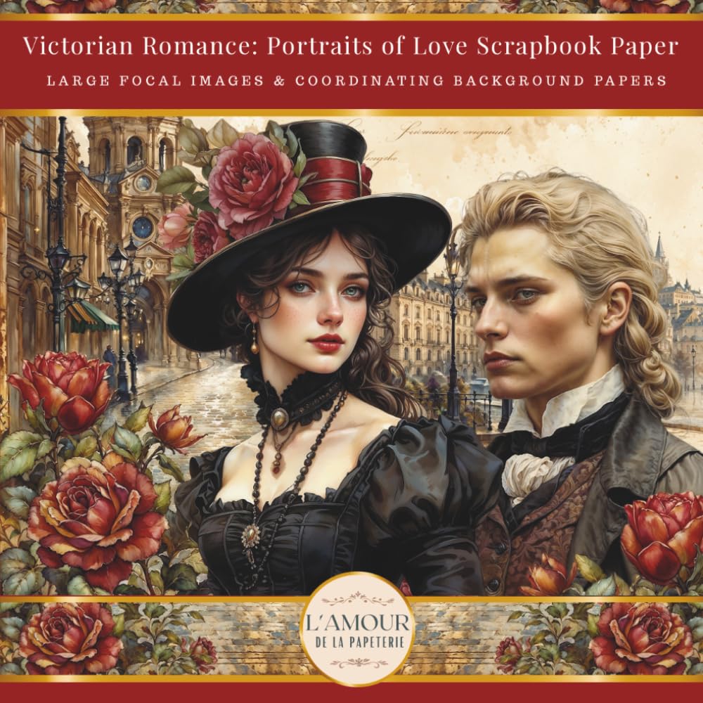 Victorian Romance: Portraits of Love Scrapbook Paper: Large Focal Images & Coordinating Background Papers baixar livro de graça
