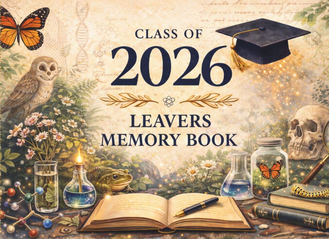 capítulo por capítulo baixar Class of 2026 Leavers Memory Book: A stilish message book dor collecting mesages from classmates, teachers, family and friends - celebrating graduation
