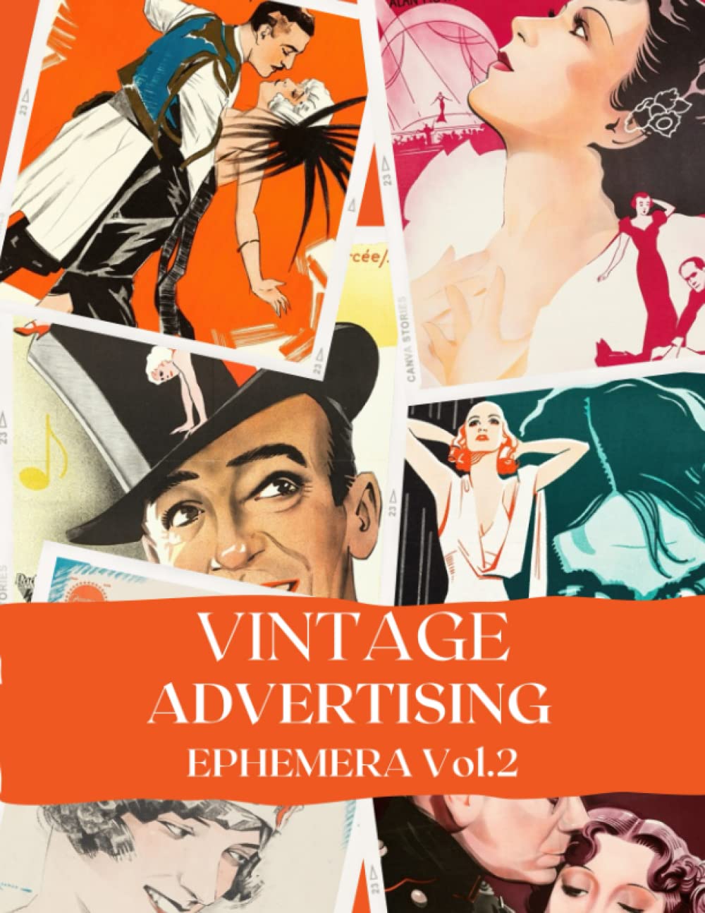 ler totalmente Vintage Advertisement Ephemera Vol 2 For Junk Journals & Scrapbooking: Cut & Collage Ephemera For Papercrafting