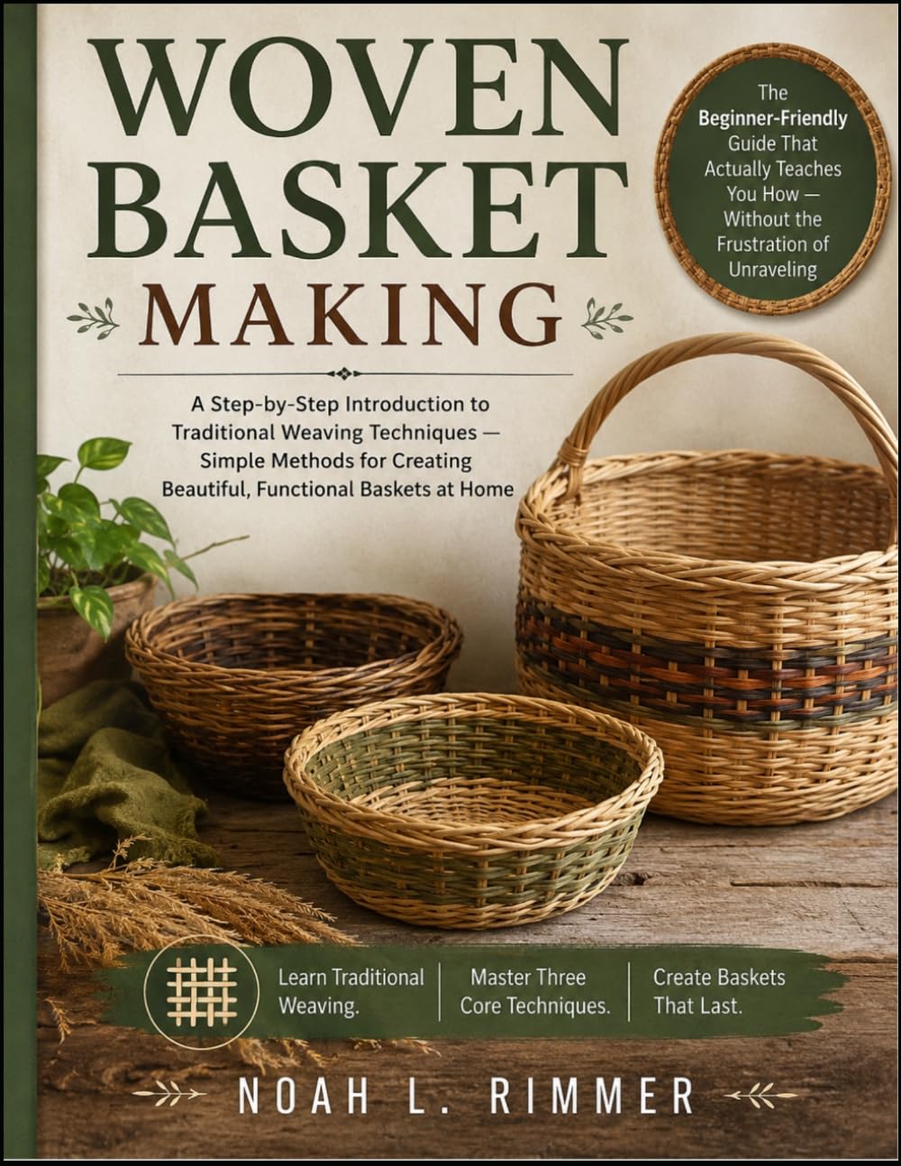 Woven Basket Making: A Step-by-Step Introduction to Traditional Weaving Techniques - Simple Methods for Creating Beautiful, Functional Baskets at Home baixar livro de graça