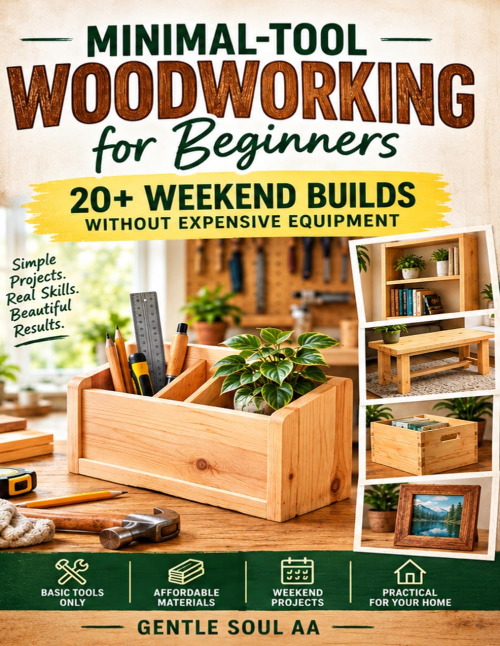 capítulo por capítulo baixar Minimal-Tool Woodworking for Beginners: 20+ Weekend Builds Without Expensive Equipment