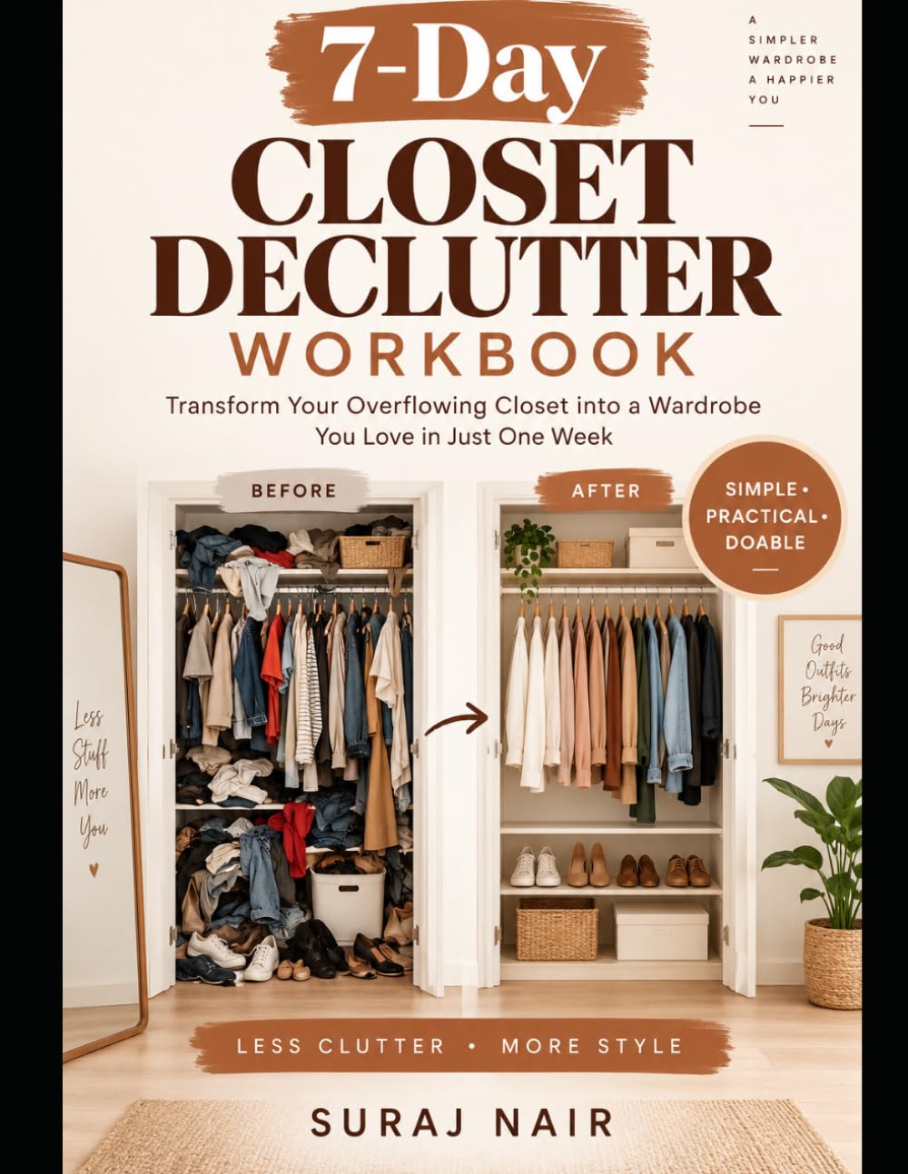 capítulo por capítulo baixar The 7-Day Closet Declutter Workbook: Transform Your Overflowing Closet into a Wardrobe You Love in Just One Week