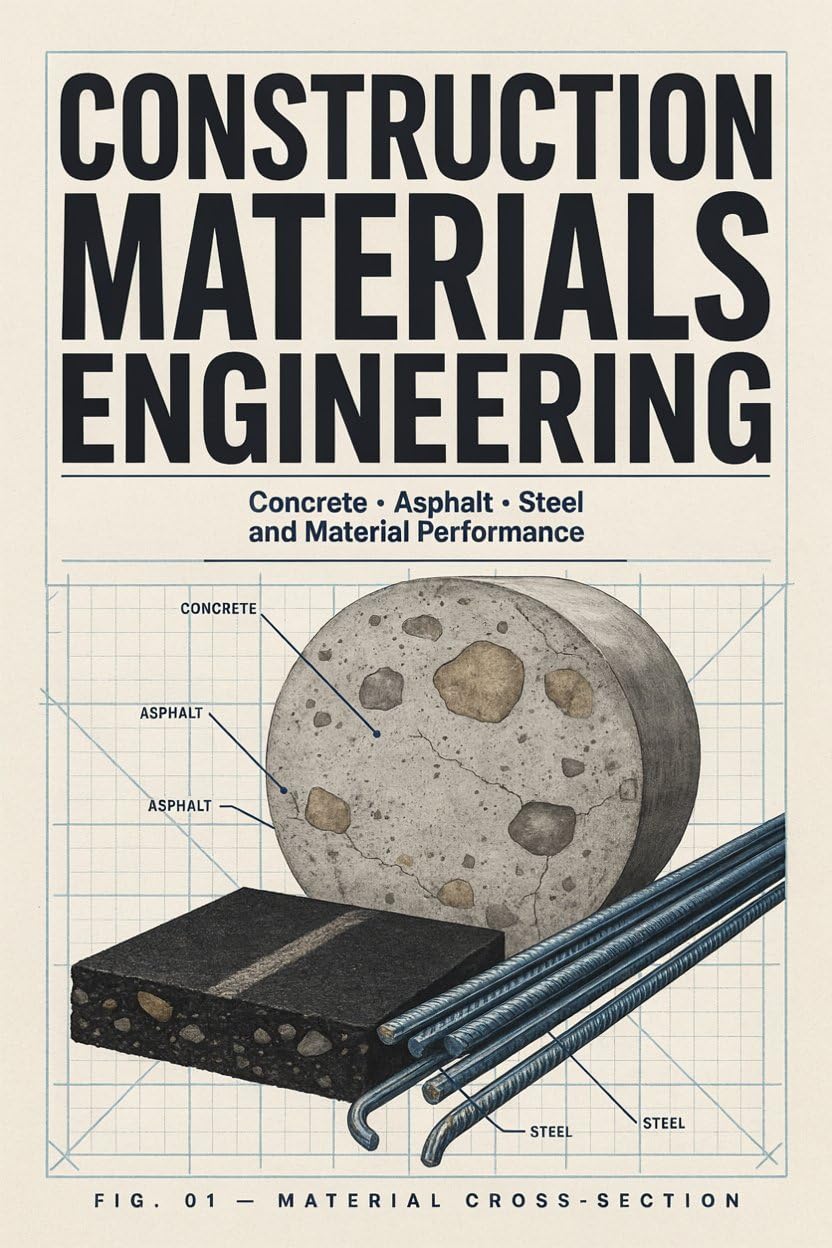 capítulo por capítulo baixar CONSTRUCTION MATERIALS ENGINEERING: Concrete Asphalt Steel and Material Performance (English Edition)