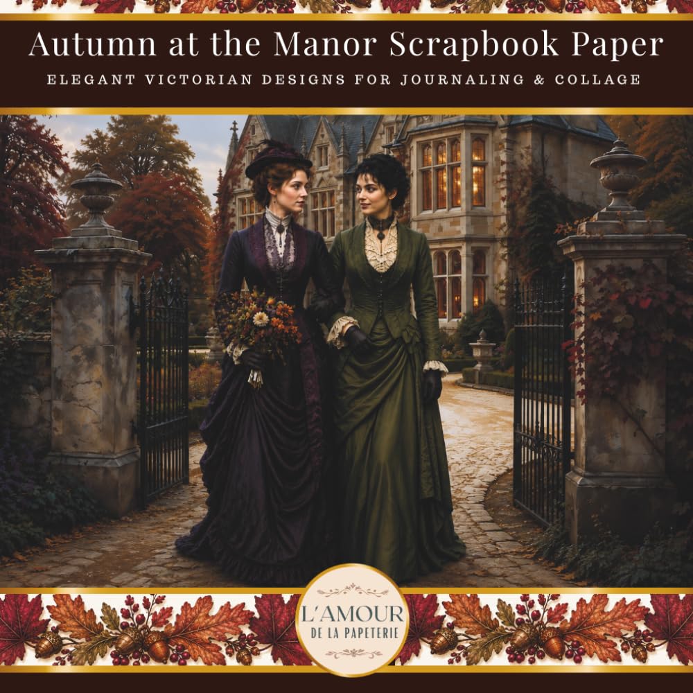 capítulo por capítulo baixar Autumn At The Manor Scrapbook Paper: Elegant Victorian Designs For Journaling & Collage
