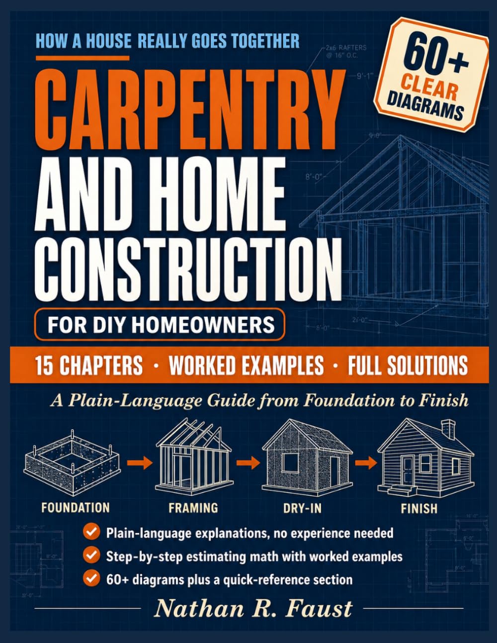 Carpentry and Home Construction for DIY Homeowners: A Plain-Language Guide from Foundation to Finish baixar o livro de graça