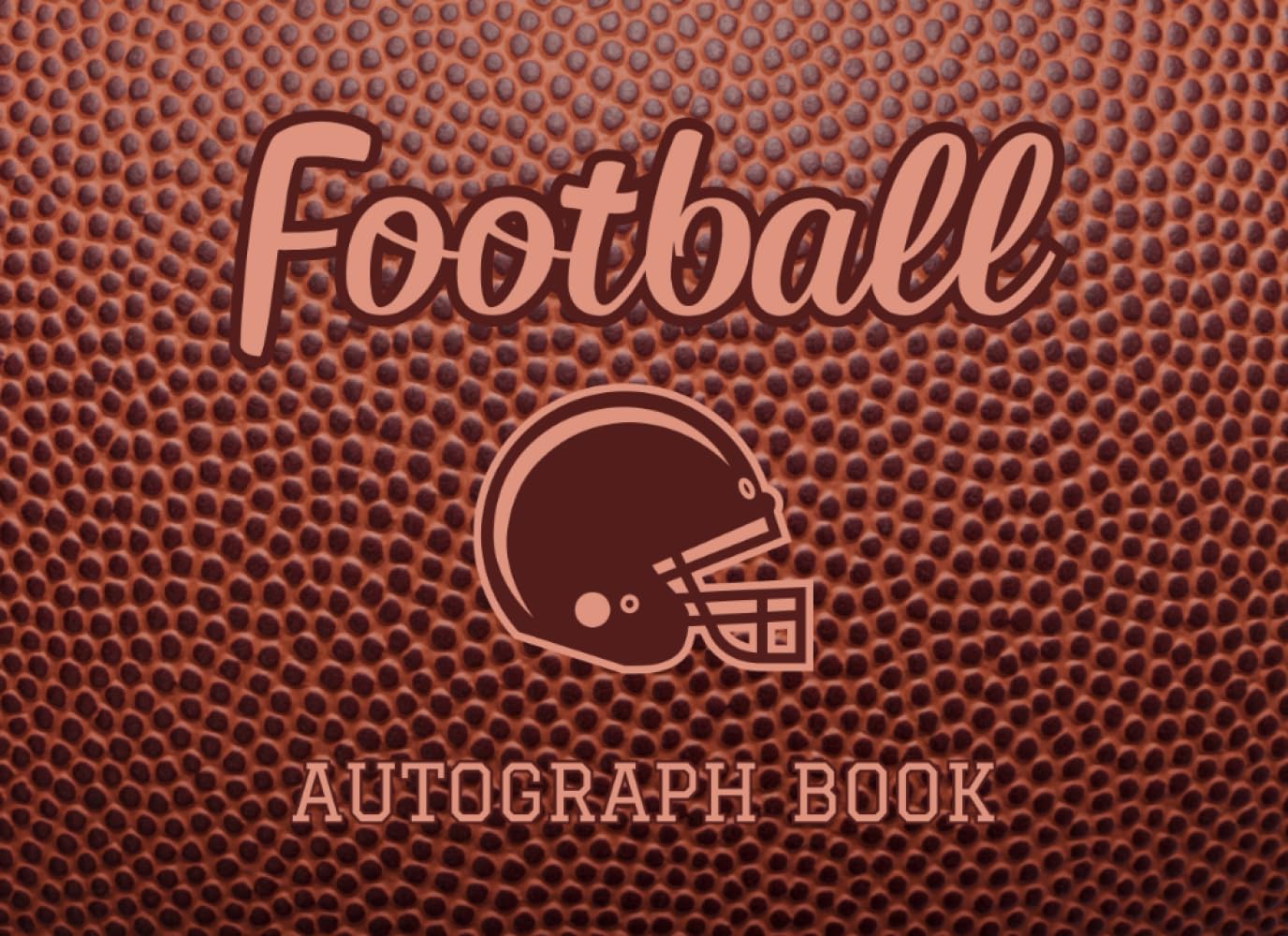 Autograph Book Football: Portable Scrapbook for Signatures of Sports Players, Teammates, Coaches, or Friends. Optionally Add Photos or Stickers. 100 Pages. baixar o livro de graça