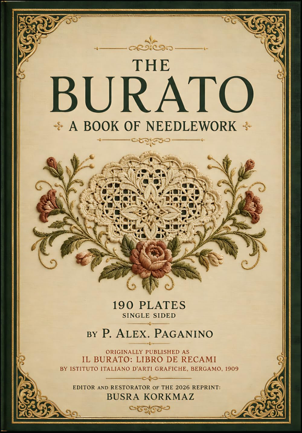 Restored and Reformatted – The Burato: A Book of Needlework (1909) - 190 Plates Single Sided for All Art Craft Projects baixar livro de graça