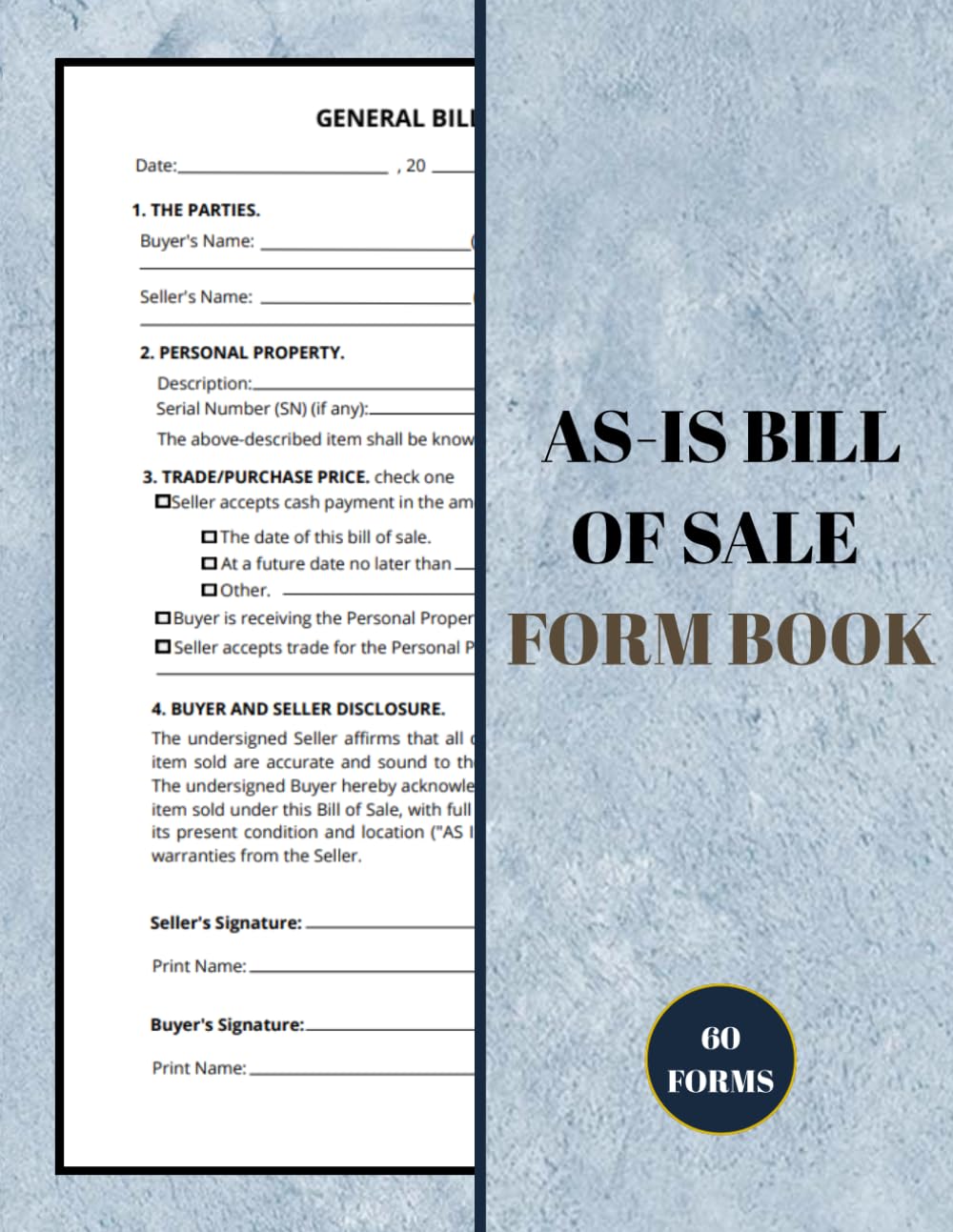 capítulo por capítulo baixar As-Is Bill of Sale Form Book: General Bill of Sale, 60 Forms for Transfer of Ownership Doc that can be used to Sell or Buy Properties or Item,in Its Current Condition with No Warranties.