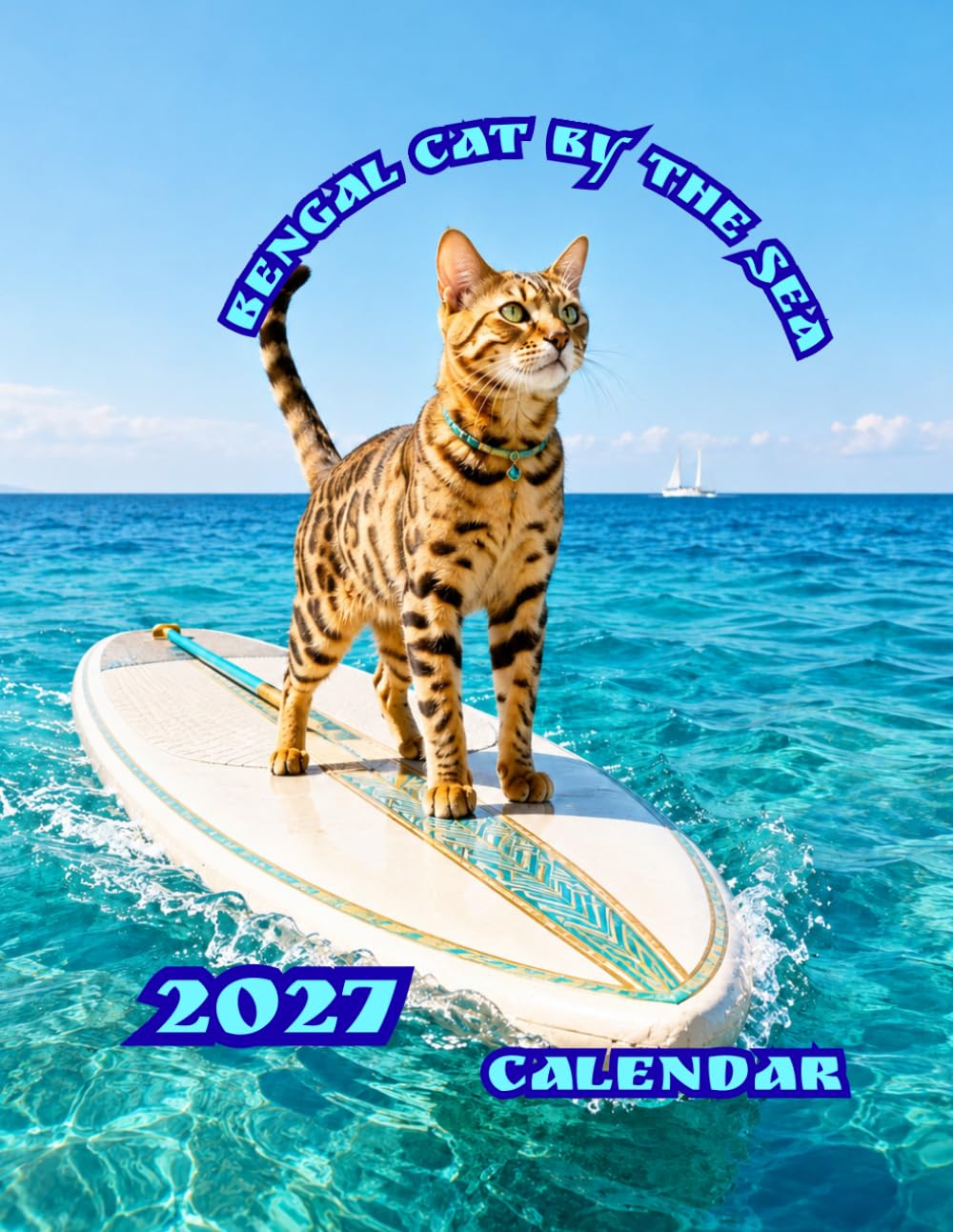 Bengal Cat by the Sea 2027 Calendar baixar o livro de graça