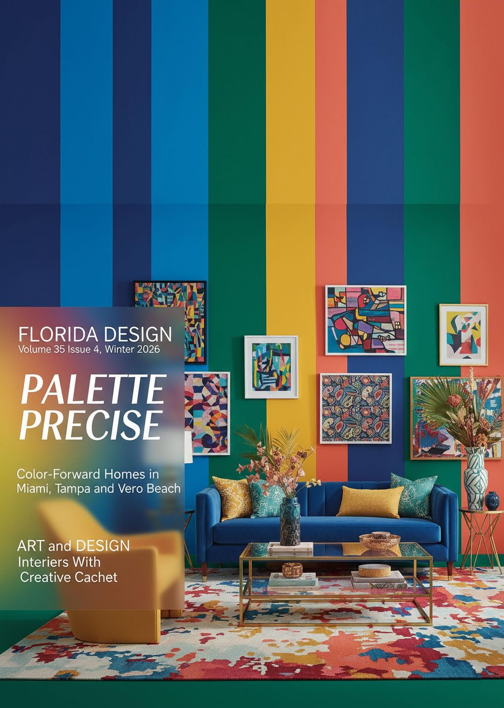 Florida Design, Volume 35, Issue 4, Winter 2026, Features Palette Precise Art and Design Interiors, Showcasing Creative Cachet (English Edition) baixar livro de graça