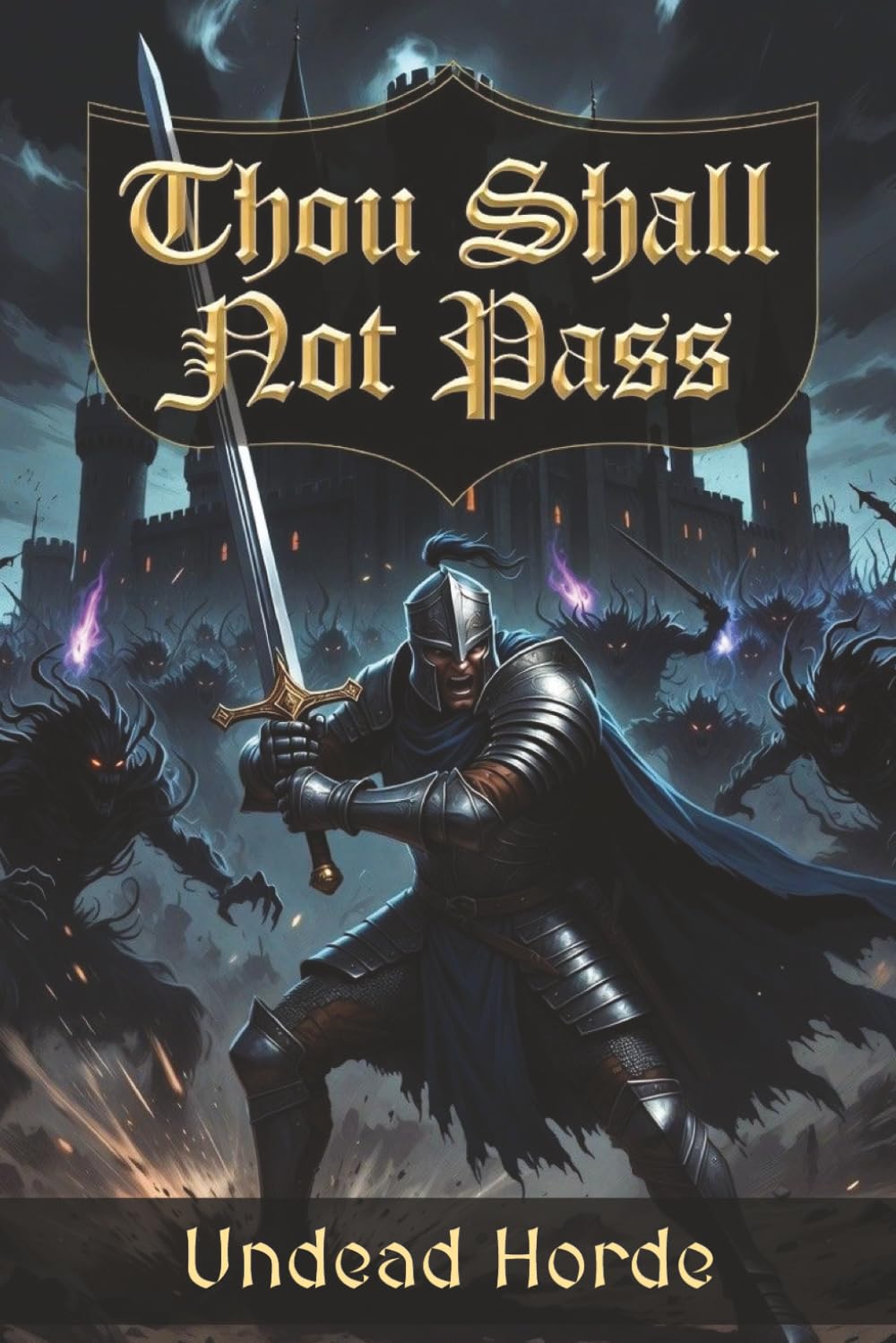 capítulo por capítulo baixar Thou Shall Not Pass Discreet Password Book | The Knight & The Undead Horde: Password Keeper & Log Book for Website Addresses & Login Information Safekeeping | 6" x 9" Matte Cover, 100 Pages
