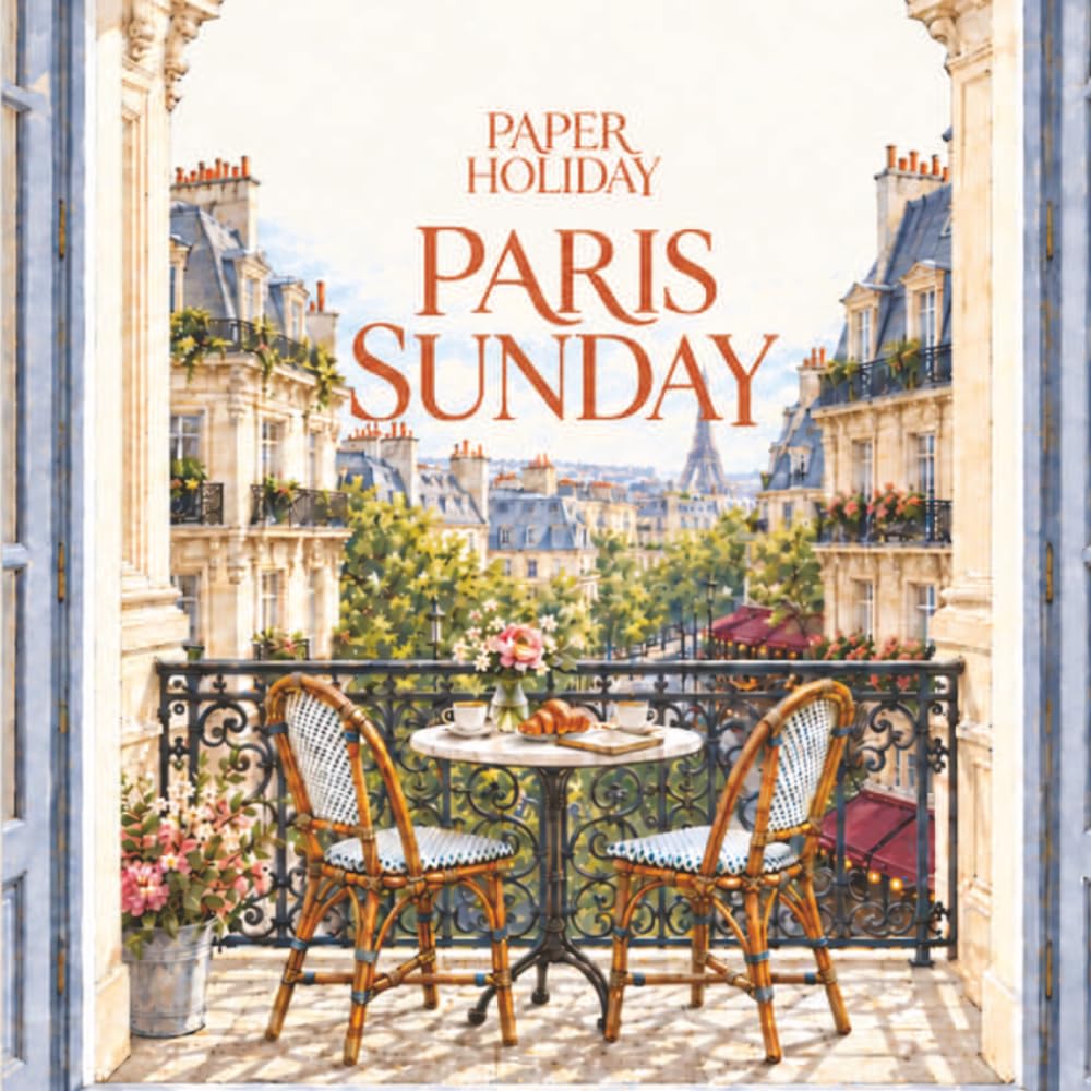 Paris Sunday - Standar Editionsh: A Coloring Book for Adults and Teens Featuring Parisian Places, Everyday Life and Fashion (PAPER HOLIDAY) baixar o livro de graça
