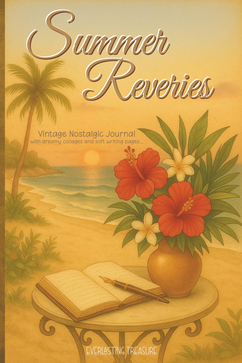 ler totalmente SUMMER REVERIES: Nostalgic Writing Journal with Lined Pages and Dreamy Vintage Summer Collages (6"x9", 140 Pages) - Capture Summer Thoughts, Emotions, and Dreams