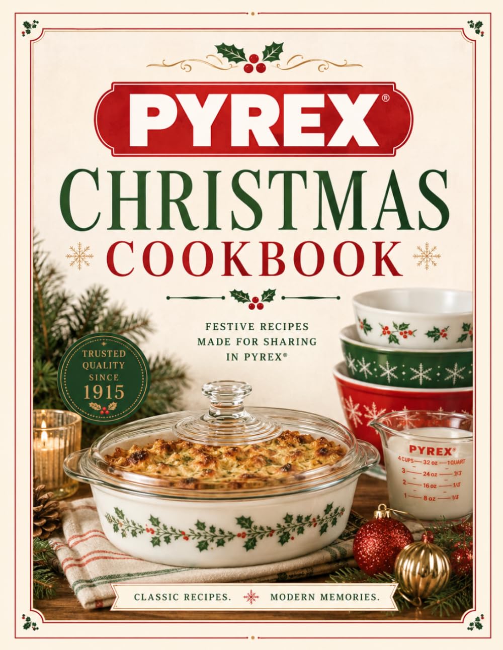 capítulo por capítulo baixar The Pyrex Christmas Cookbook: Festive Recipes Made For Sharing in Vintage Pyrex