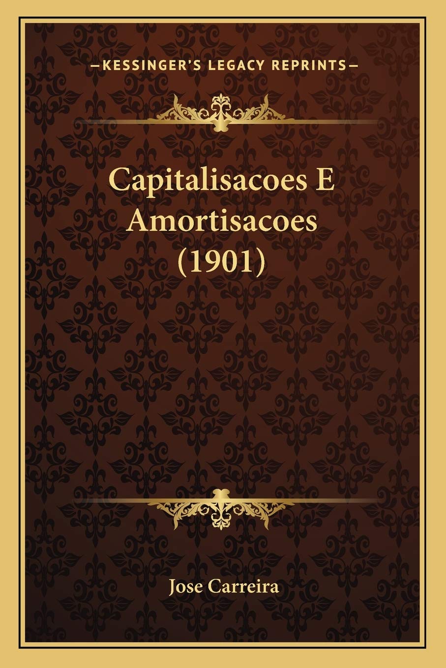 ler totalmente Capitalisacoes E Amortisacoes (1901)