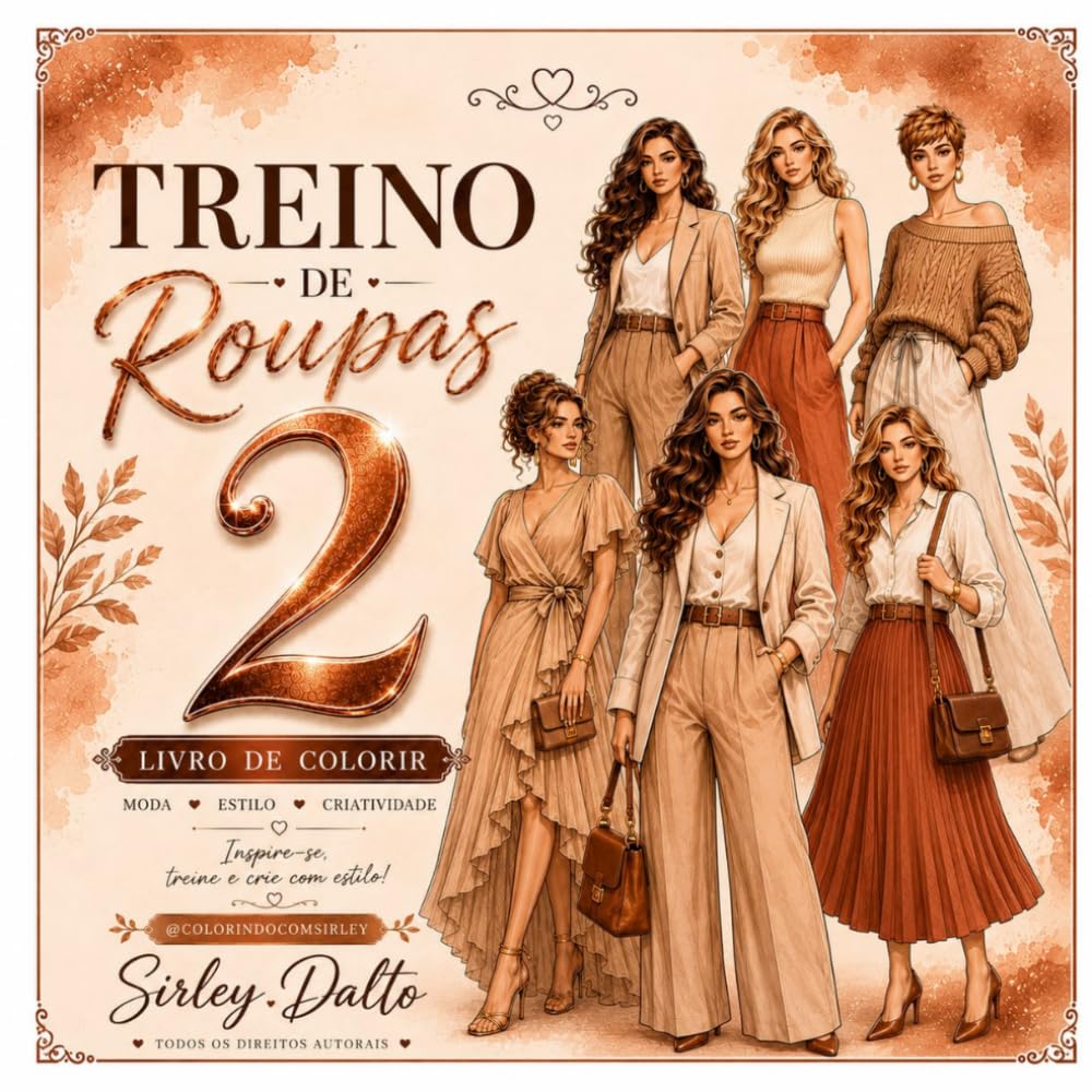 Treino de Roupas 2: Livro de Colorir (Portuguese Edition) baixar livro de graça
