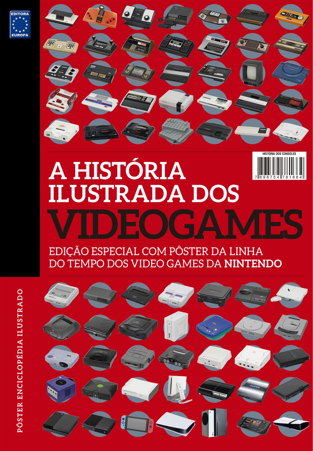ler totalmente Superpôster A História Ilustrada dos Videogames - Linha do Tempo Nintendo
