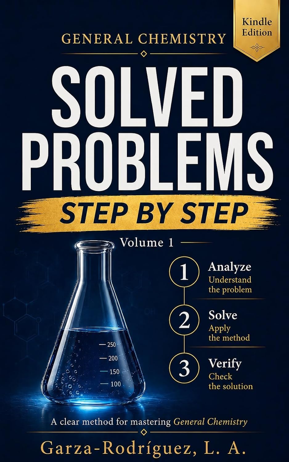 capítulo por capítulo baixar General Chemistry: Step-by-Step Solved Problems Volume 1: Atomic structure, electron configuration, oxidation states, Lewis structure, and molecular geometry... Problems Step-by-Step) (English Edition)