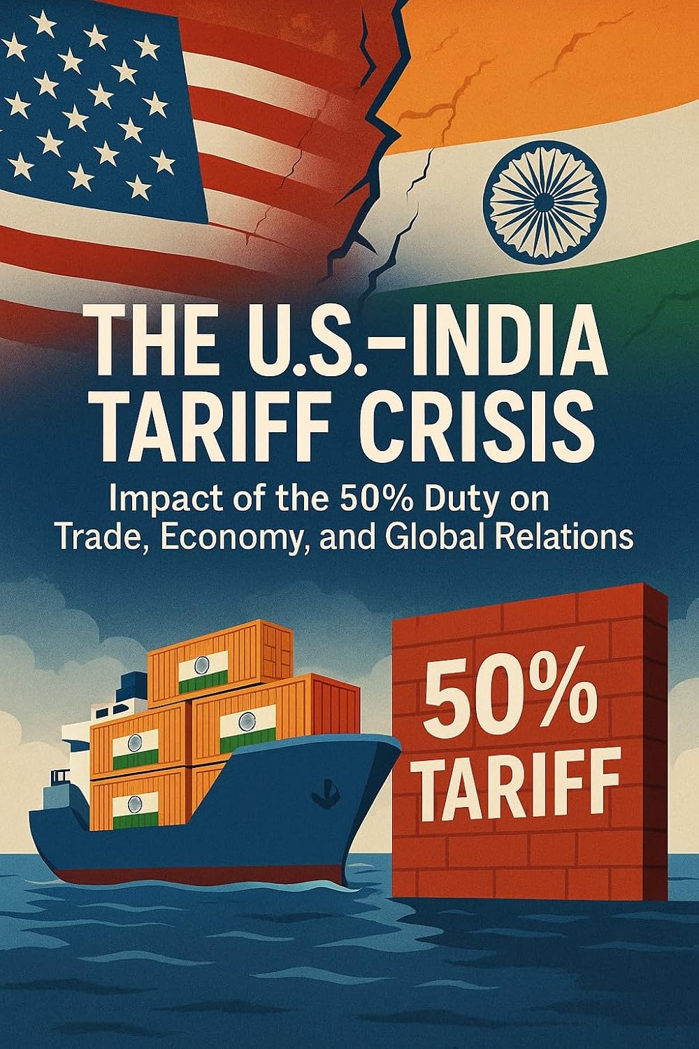 ler totalmente The U.S.–India Tariff Crisis: Impact of the 50% Duty on Trade, Economy, and Global Relations: How U.S. Tariffs Are Reshaping India’s Trade, Economy, and Geopolitical Role (English Edition)