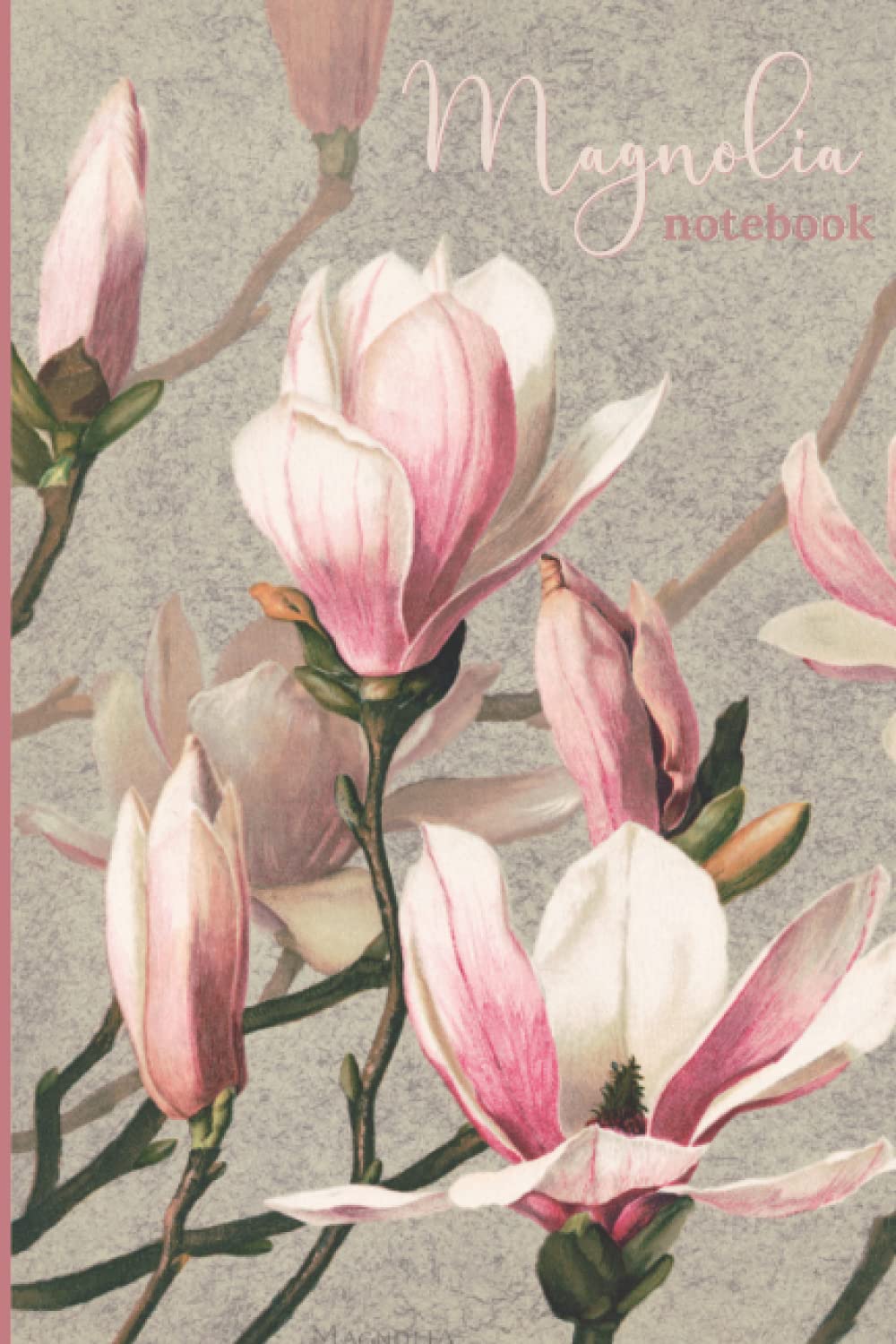 Magnolia Notebook: Pretty Pink Flower Blossom Vintage Floral Print baixar o livro de graça