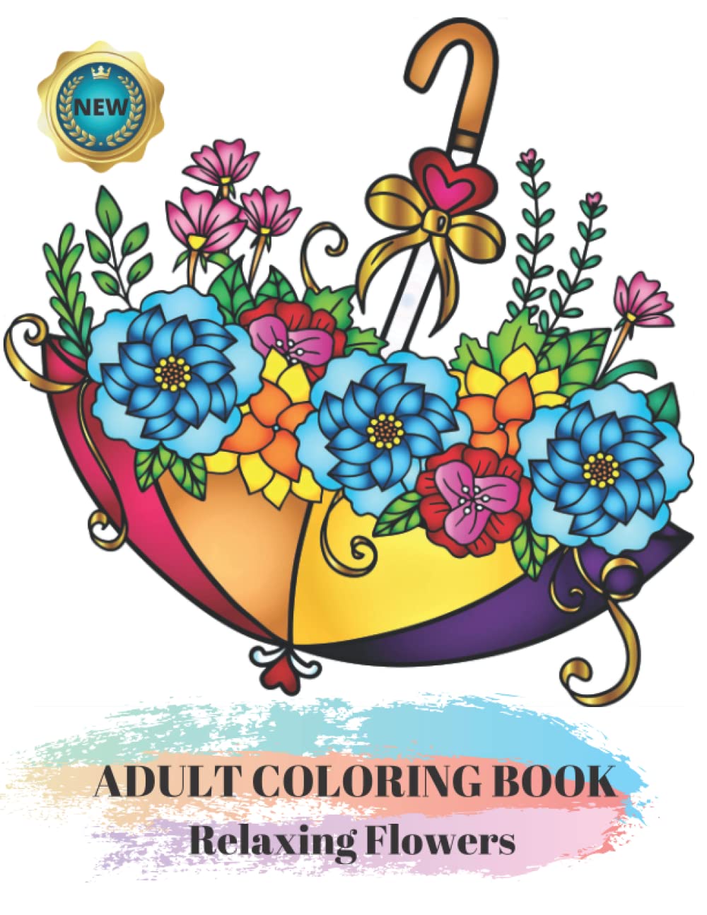 Adult Coloring Book Relaxing Flowers: Stress Relieving Designs With Flower Patterns, Bouquets, Wreaths, Decorations and Much More | A4 Size baixar livro de graça