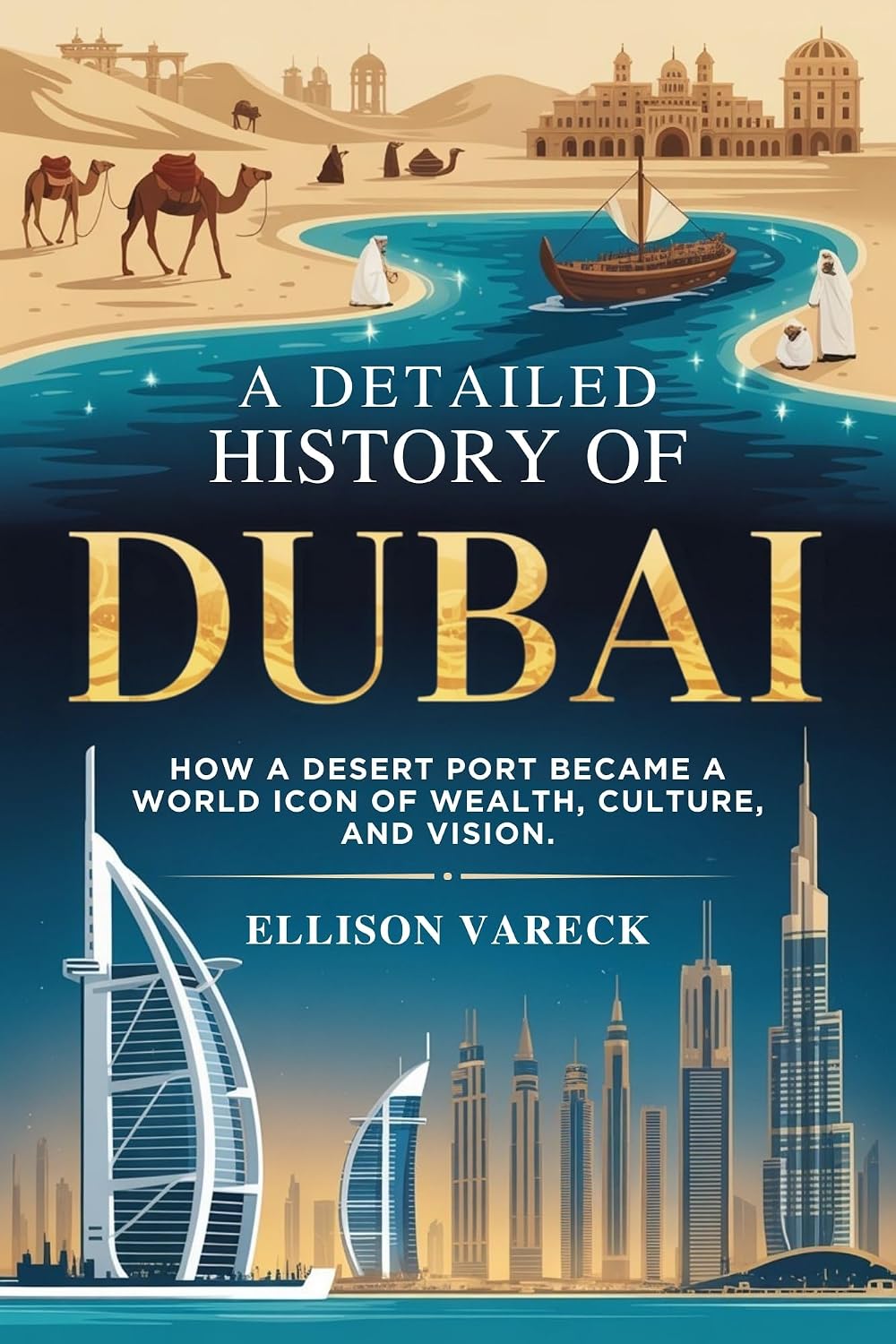 ler totalmente A Detailed History of Dubai: How a Desert Port Became a World Icon of Wealth, Culture, and Vision. (English Edition)