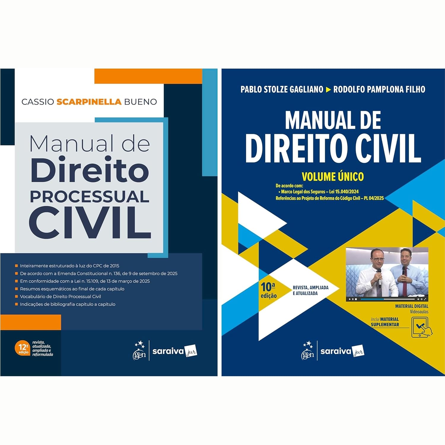 Kit Manual de Direito Processual Civil + Direito Civil baixar o livro de graça