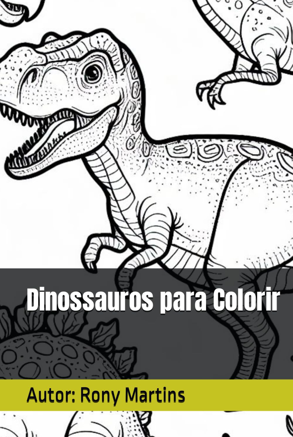 ler totalmente Dinossauros para Colorir (Portuguese Edition)