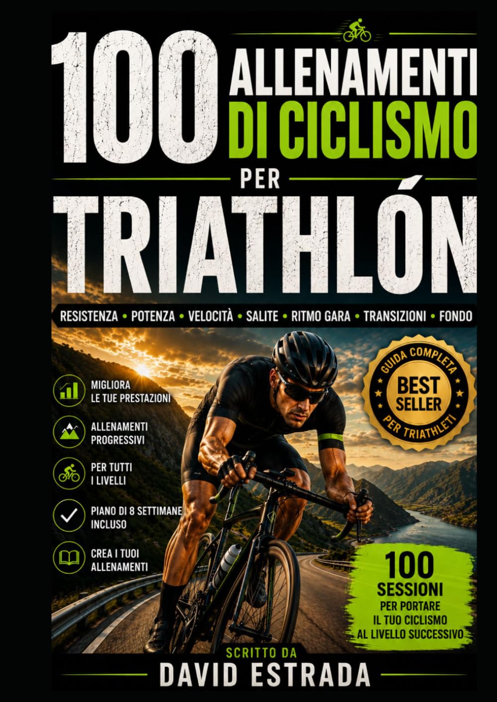 100 ALLENAMENTI IN CICLISMO PER IL TRIATHLON: 100 sessioni per migliorare resistenza, potenza, velocità e ritmo di gara (Italian Edition) baixar o livro de graça