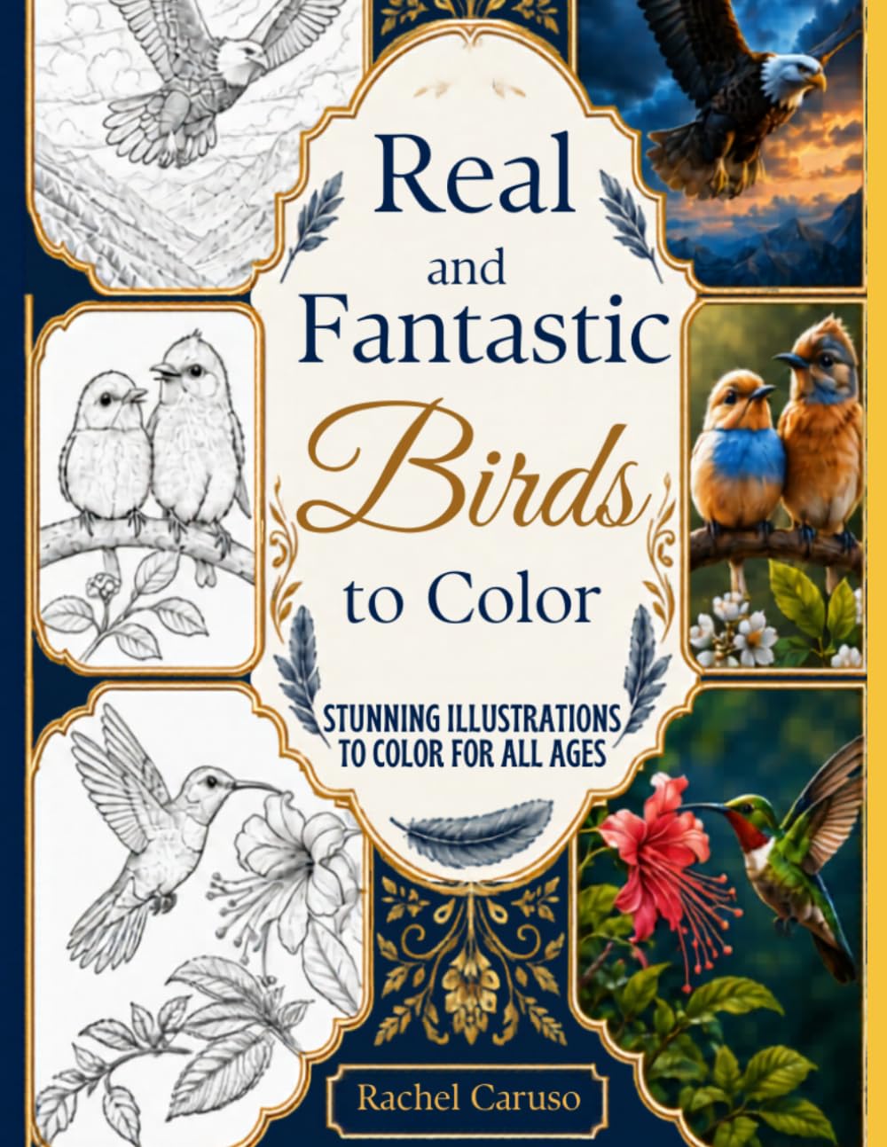 capítulo por capítulo baixar Real and Fantastic Birds to Color: stunning illustrations to color for all ages