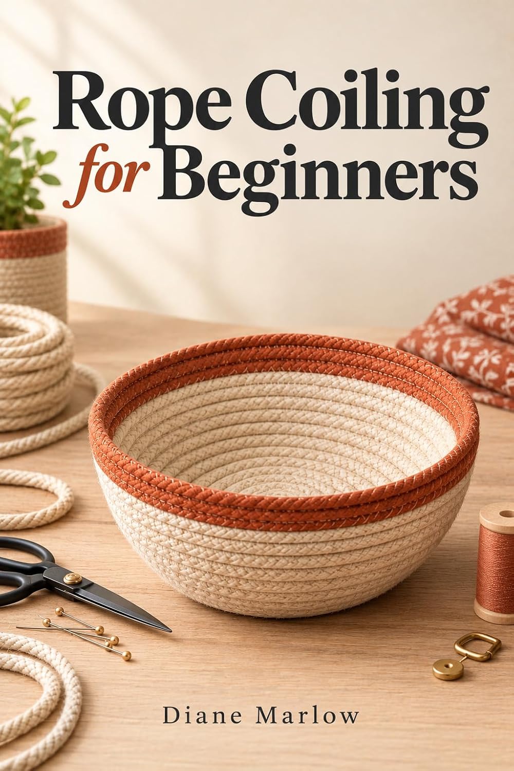 ROPE COILING FOR BEGINNERS: A Simple Guide to Sewing Bowls, Baskets, and Decorative Pieces from Rope (English Edition) baixar livro de graça
