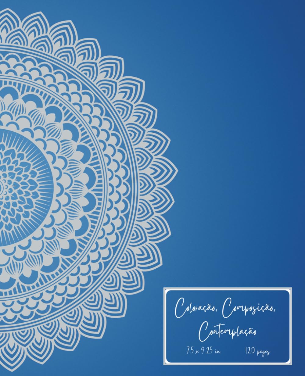 capítulo por capítulo baixar Mandala Composition Book: Lined Composition Book for Journaling and Coloring / 120 pages / 7.5" x 9.25" (Portuguese Edition)