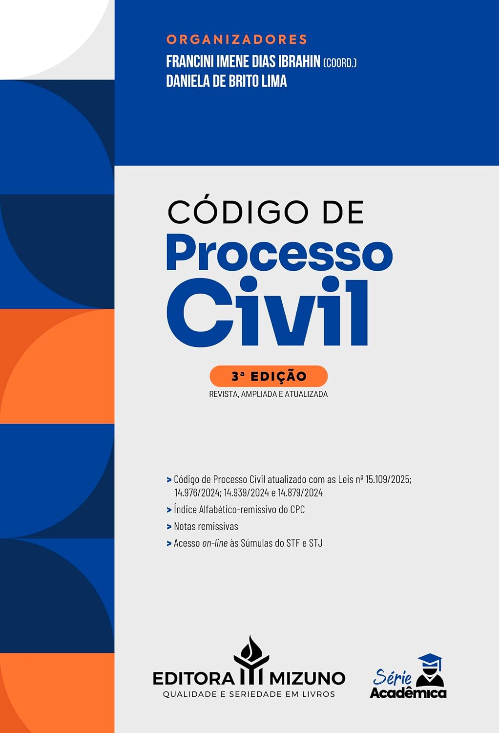 Código de Processo Civil - 3ª edição (2025)