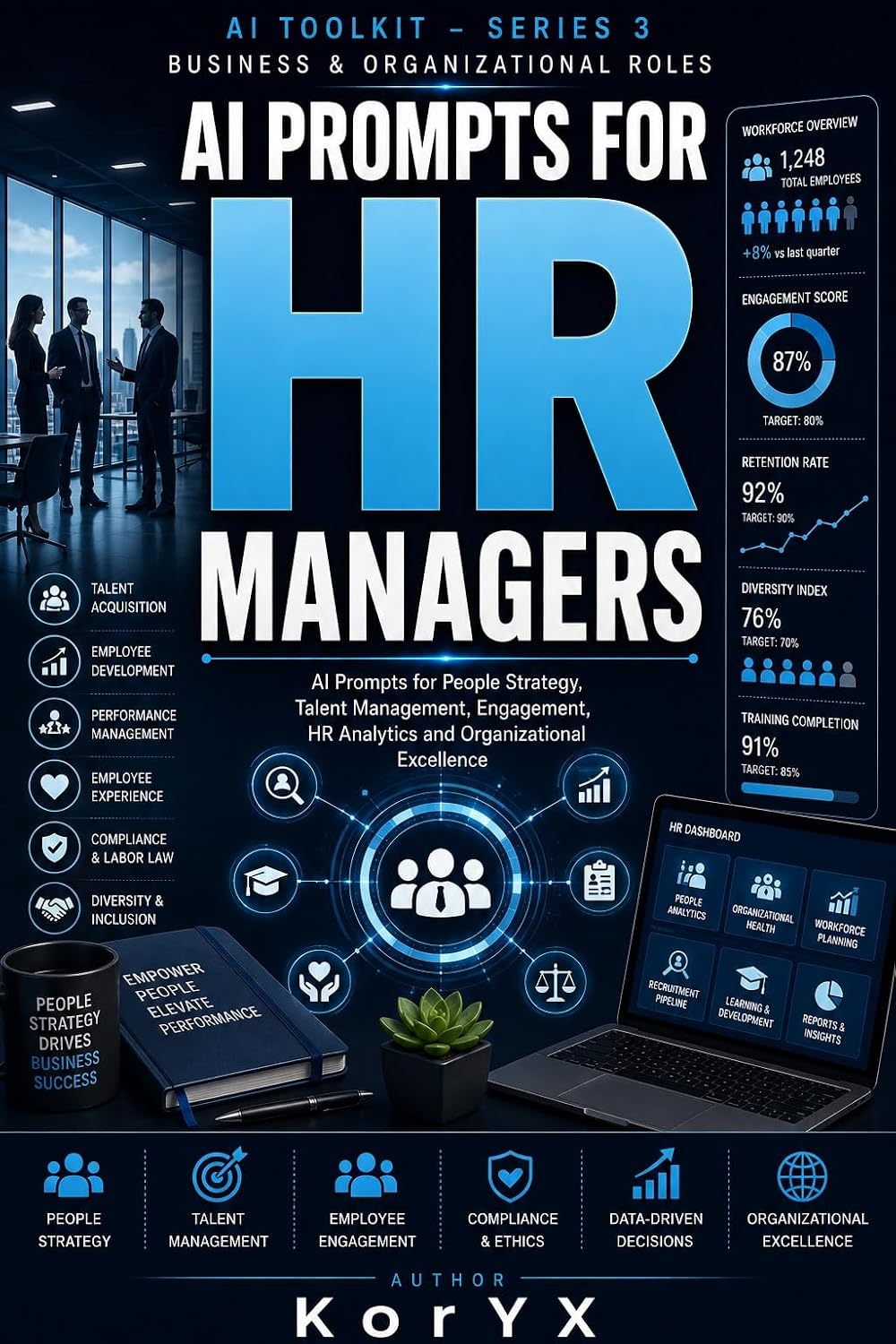 AI Toolkit - Series 3 Business & Organizational Roles: AI Prompts for HR Managers (AI Toolkit – Series 3: Business & Organizational Roles) (English Edition) baixar livro de graça
