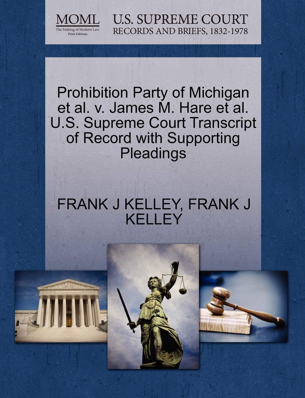 Prohibition Party of Michigan et al. V. James M. Hare et al. U.S. Supreme Court Transcript of Record with Supporting Pleadings baixar livro de graça